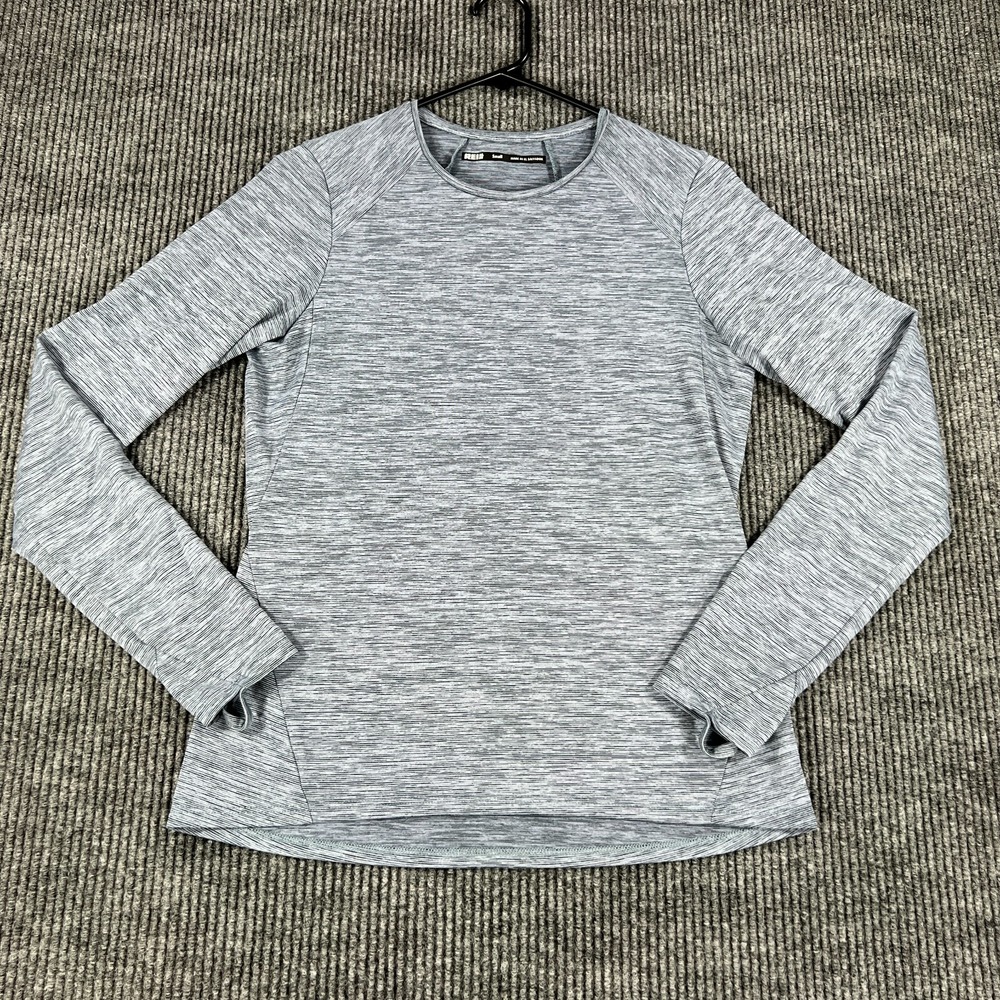 REI Shirt Womens Small Blue Long Sleeve Workout Outdoor Casual Lightweight